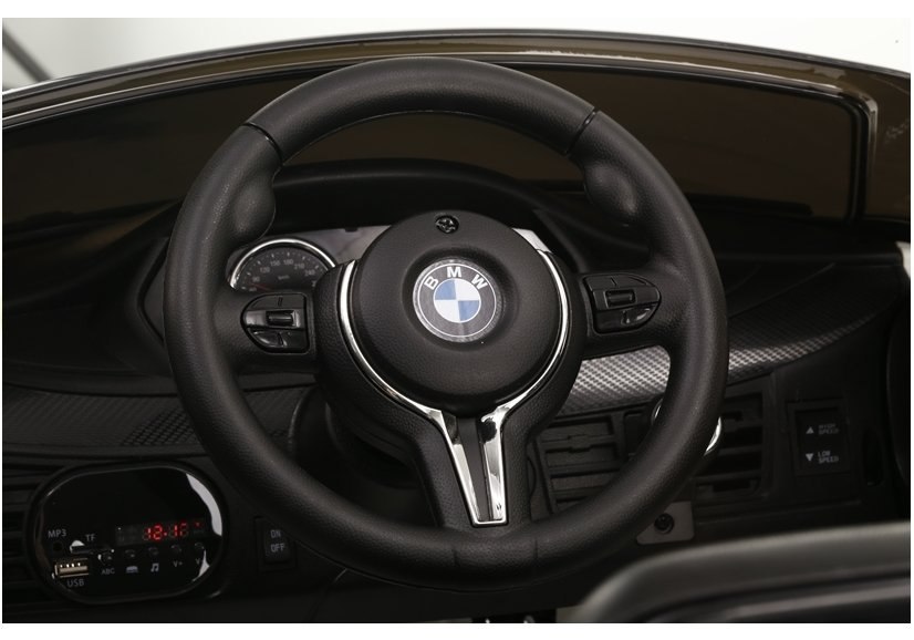 Auto na Akumulator BMW X6 Białe Skóra, EVA