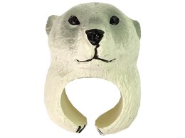 Pierścień na Rękę Edukacyjne Zwierzęta Niedźwiedź Biały