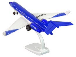 Samolot Pasażerski G-650 Napęd Dźwięk Światła Metalowy Niebieski