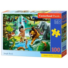 Puzzle 100 jungle book CASTOR