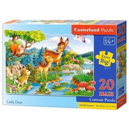Puzzle 20el.maxi little deer CASTOR