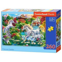 Puzzle 260 el. unicorn garden CASTOR