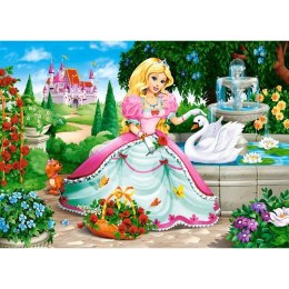 Puzzle 60el.princess with swan CASTOR