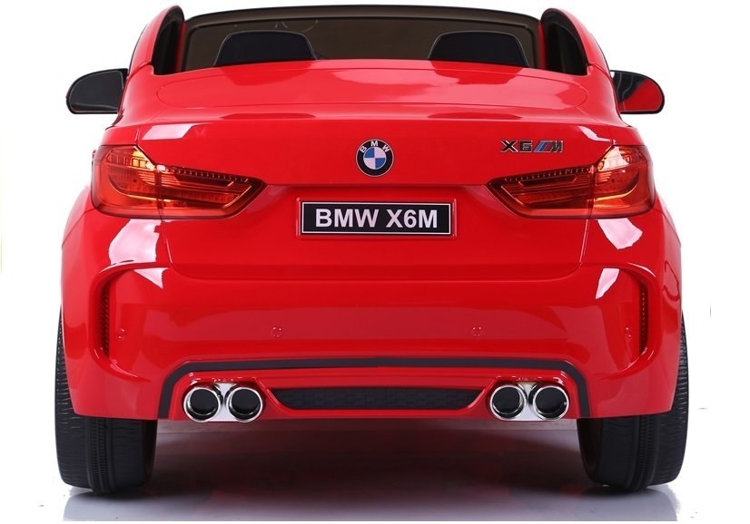 Auto na Akumulator NOWE BMW X6M Czerwone LEAN CARS