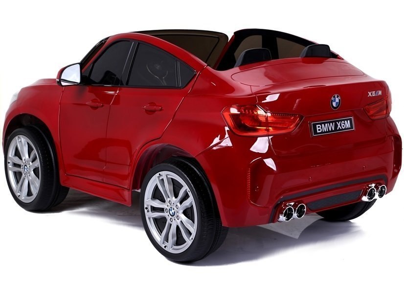 Auto na Akumulator Nowe BMW X6M Czerwone Lakierowane LEAN CARS