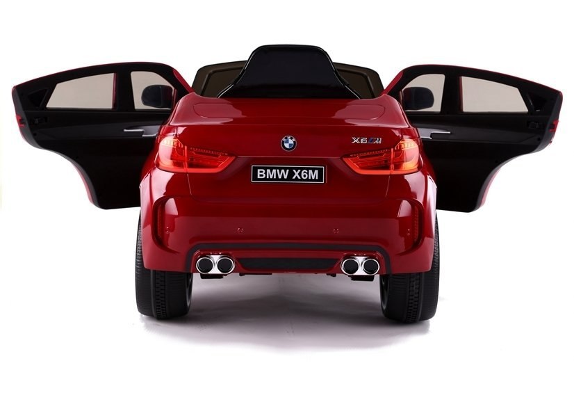Auto na Akumulator BMW X6 Czerwony Lakierowany LEAN CARS