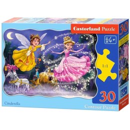 CASTORLAND Puzzle układanka 30 elementów Cinderella - Kopciuszek 4+