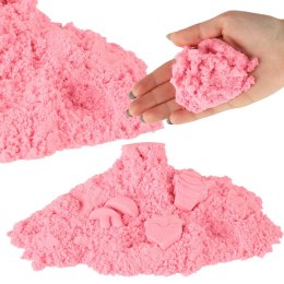 Piasek kinetyczny 1kg w woreczku różowy