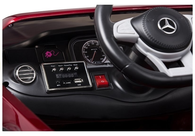 Auto na Akumulator Mercedes S63 Czerwony Lakier LEAN CARS