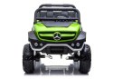 Auto na Akumulator Mercedes Unimog Zielony LEAN CARS