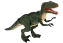 Dinozaur Velociraptor Porusza się Ryczy Świeci Import LEANToys