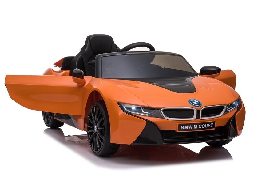 Auto na Akumulator BMW I8 JE1001 Pomarańczowy LEAN CARS