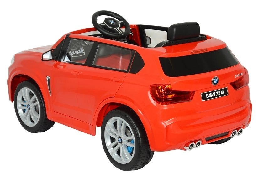 Auto na akumulator BMW X5 M Czerwone LEAN CARS