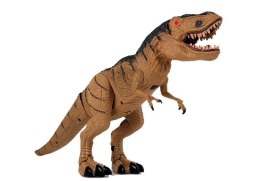 Dinozaur Tyranozaur Rex Zdalnie Sterowany R/C z Parą Import LEANToys