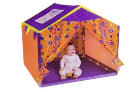 Kolorowy Namiot Domek dla Dzieci 112 cm x 110 cm x 102 cm Import LEANToys