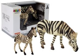 Zestaw Figurek Zwierzęta Afryka Hipopotam Zebra Import LEANToys