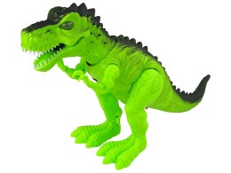 Interaktywny Dinozaur Projektor Dźwięki Chodzi na Baterie Składa Jaja Para Import LEANToys