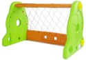 Bramka Piłkarska Dla Dzieci Zielono Pomarańczowa Import LEANToys