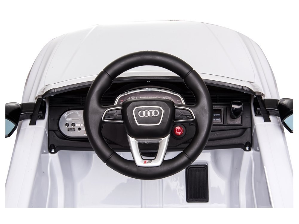Samochód na akumulator Audi RS Q8 biały LEAN CARS