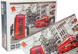 Zestaw Puzzle Londyn 1000 Elementów Import LEANToys