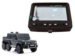 Panel LCD MP4 do Auta na akumulator Mercedes G63 SX1888 LEAN CARS