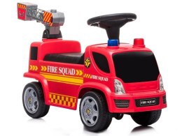 Pojazd Jeździk Straż Pożarna Drabina Bańki Mydlane Dźwięki Koguty LEAN CARS
