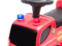 Pojazd Jeździk Straż Pożarna Drabina Bańki Mydlane Dźwięki Na Akumulator LEAN CARS
