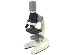 Mikroskop Dziecięcy Zestaw Edukacyjny Biały Import LEANToys