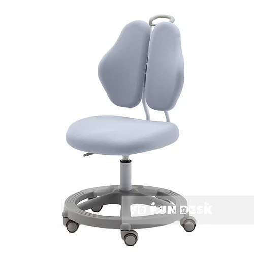 Krzesełko z regulacją wysokości - Pratico II Grey FunDesk