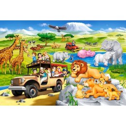 Puzzle 40el.maxi safari adv. CASTOR