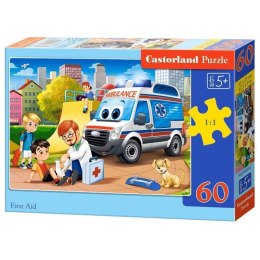 Puzzle 60el. first aid CASTOR