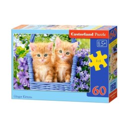 Puzzle 60el. ginger kittens CASTOR