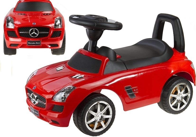 Jeździk Mercedes-Benz SLS AMG Czerwony Import LEANToys