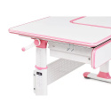 Regulowane biurko szkolne - Toru Pink Cubby