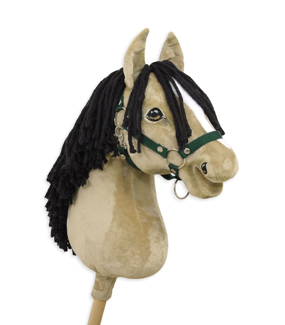 Hobby Horse Duży koń na kiju Premium - bułany A3